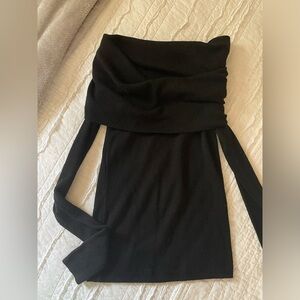 Zara Off Shoulder Knit Top